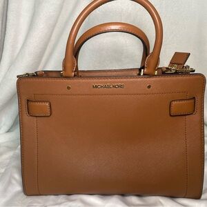 Michael Kors Brown Satchel Bag